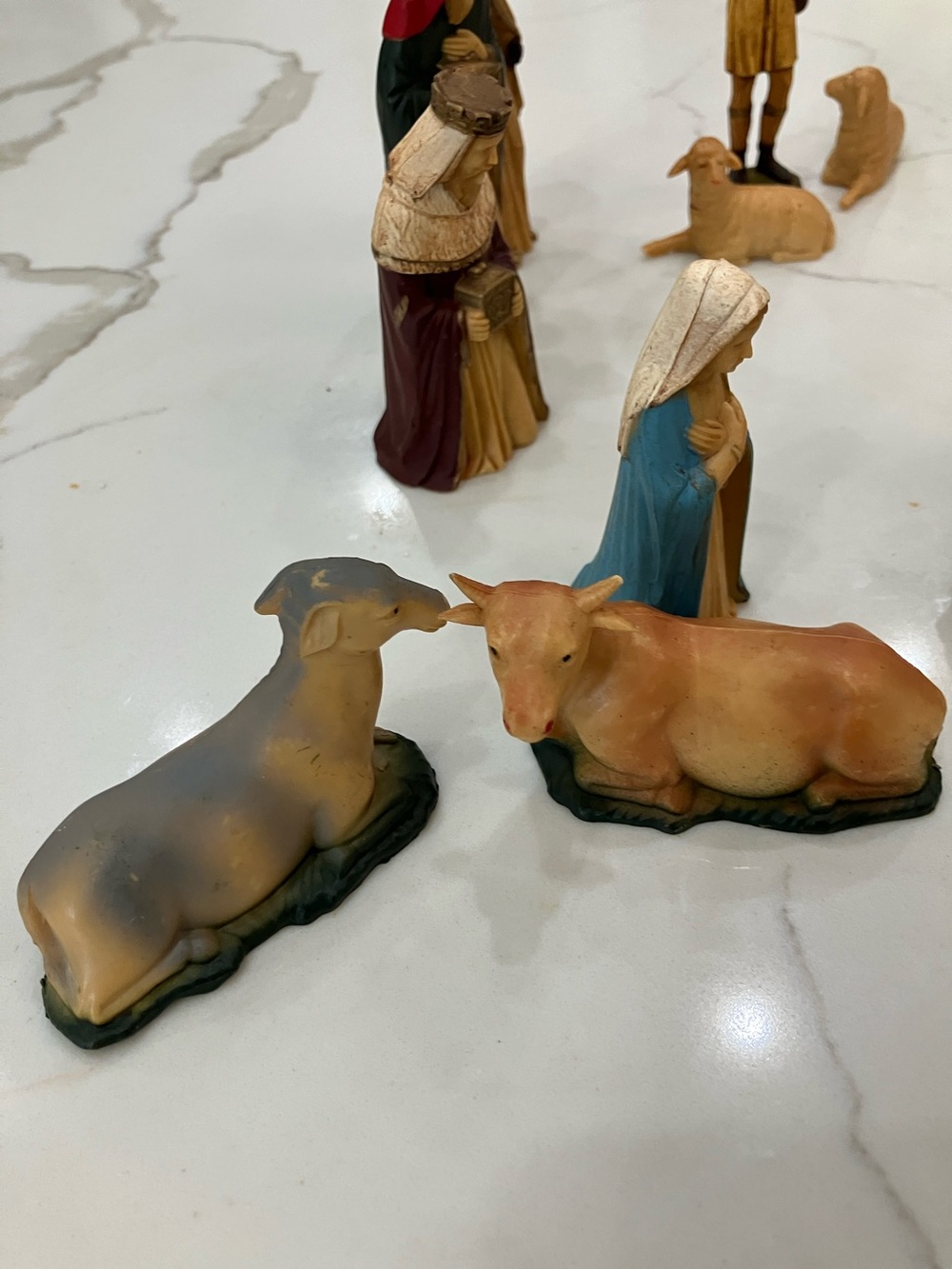 Hand-Painted Nativity Figurine Set - Multi-Color - Picture 7 of 7